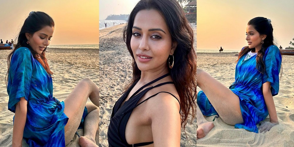 தொடையில் பீச் மணல் ஒட்ட ப்ரீயாக உட்கார்ந்து எஞ்சாய் பண்ணும் ரைசா வில்சன்… லேட்டஸ்ட் போட்டோஷூட்!