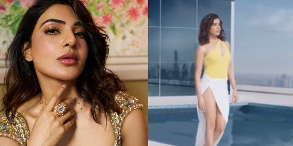 ஐஸ் க்ரீம் விளம்பரத்துக்கு பிகினி உடையில் இறங்கி அடித்த சமந்தா… உருகி வழியும் ரசிகர்கள்!